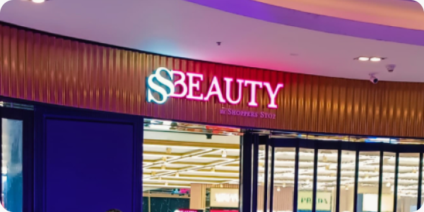 Commercial fit-out and interior design for Shoppers Stop (SS Beauty)