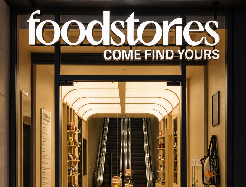 Commercial fit-out and interior design for Foodstories