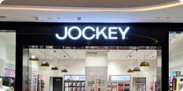 Commercial fit-out and interior design for Jockey