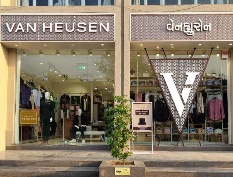 Commercial fit-out and interior design for Van Heusen