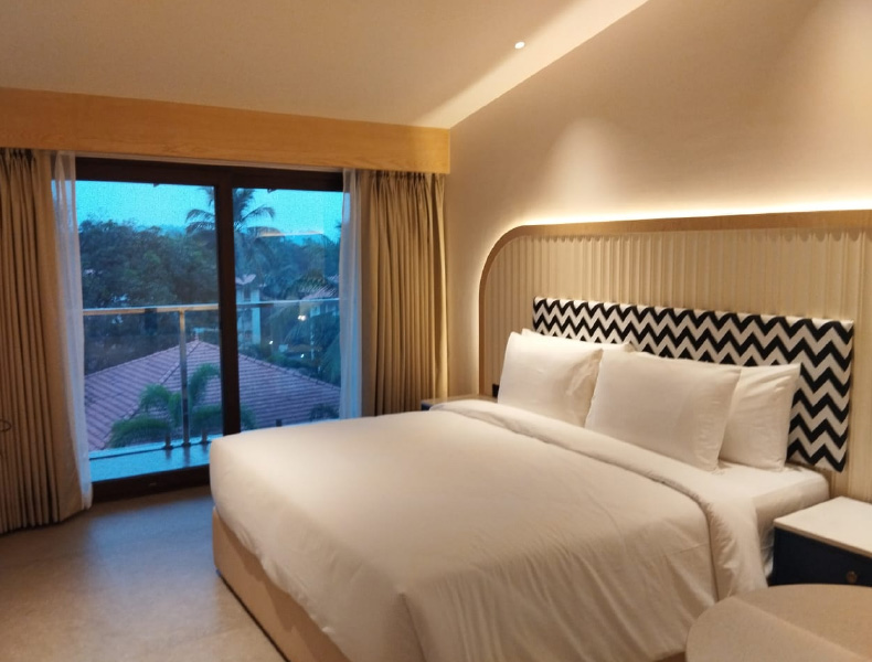 Commercial fit-out and interior design for Radisson Candolim